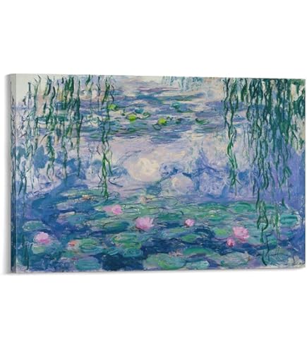 Amazon.co.jp: ROSSOGRAFICO クロード・モネ ポスター 睡蓮 1915-1926